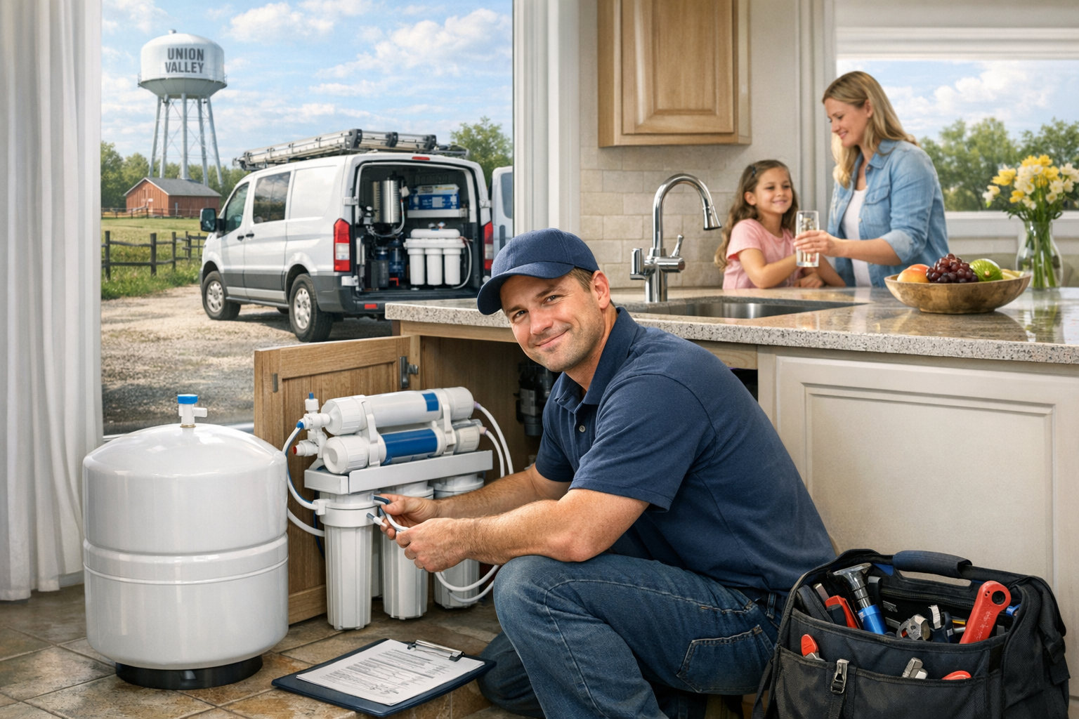 Reverse Osmosis System Services in Union Valley, Texas
