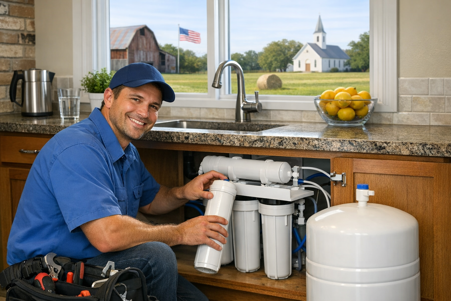Reverse Osmosis System Services Near Garrett, Texas