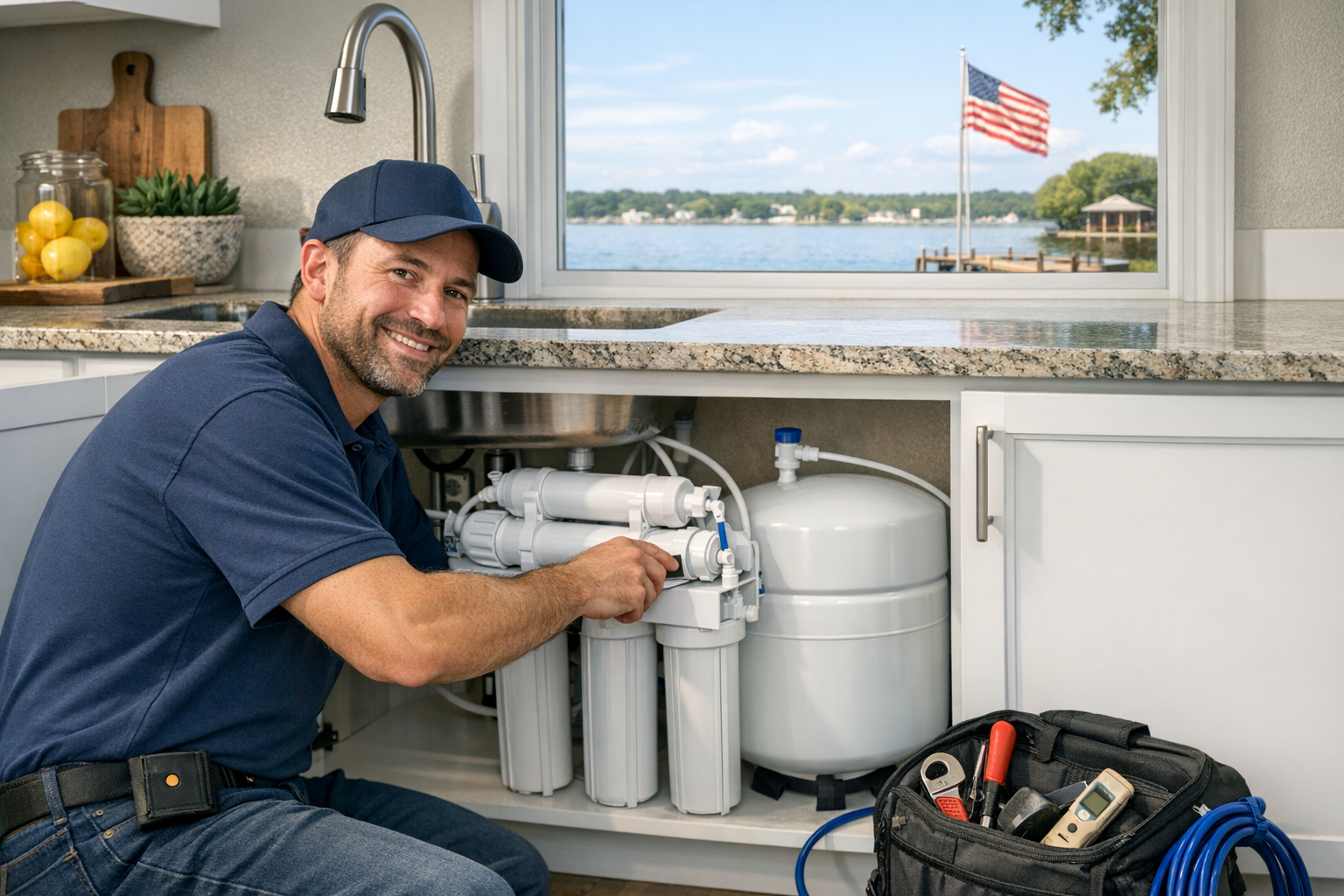 Reverse Osmosis System Services Near Shady Shores, Texas
