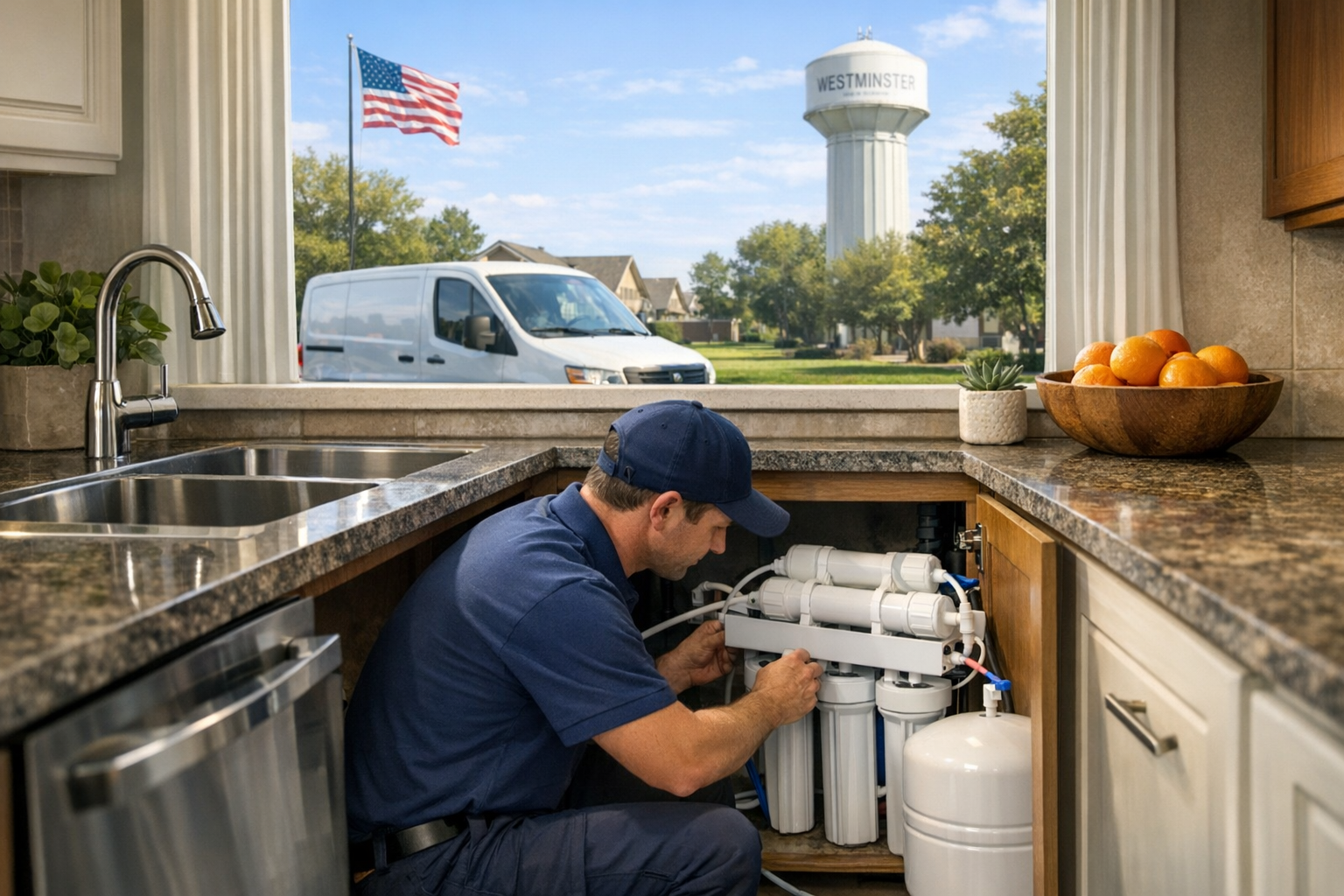Reverse Osmosis System Services Near Westminster, Texas