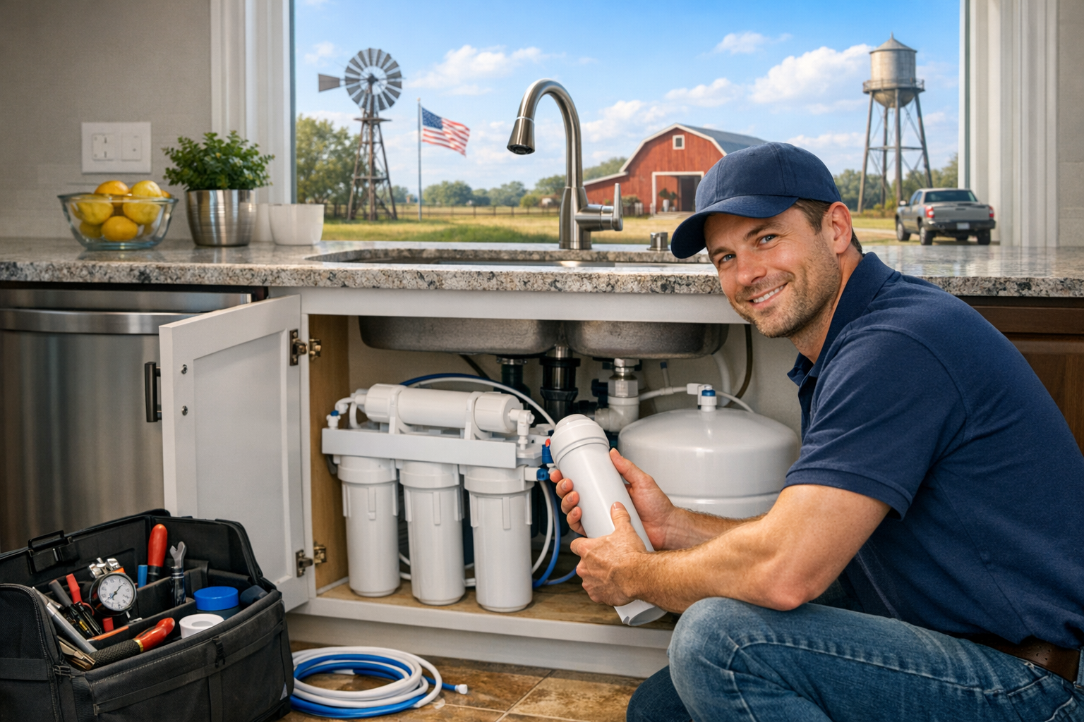 Reverse Osmosis System Solutions in Southmayd, Texas