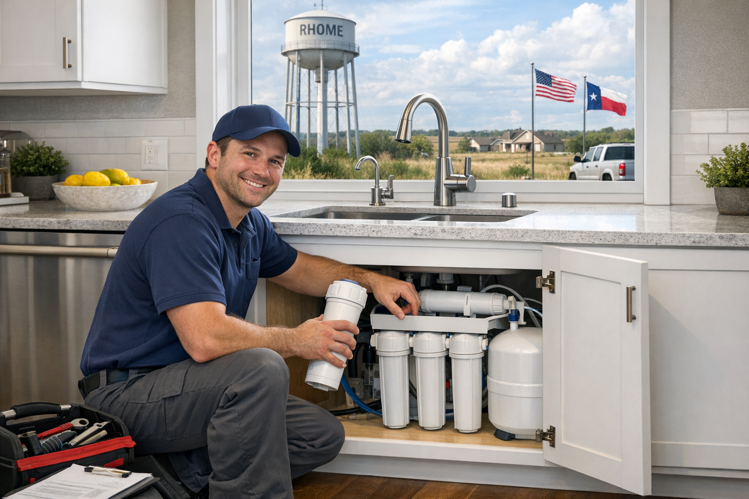 Reverse Osmosis System Specialists in Rhome, Texas
