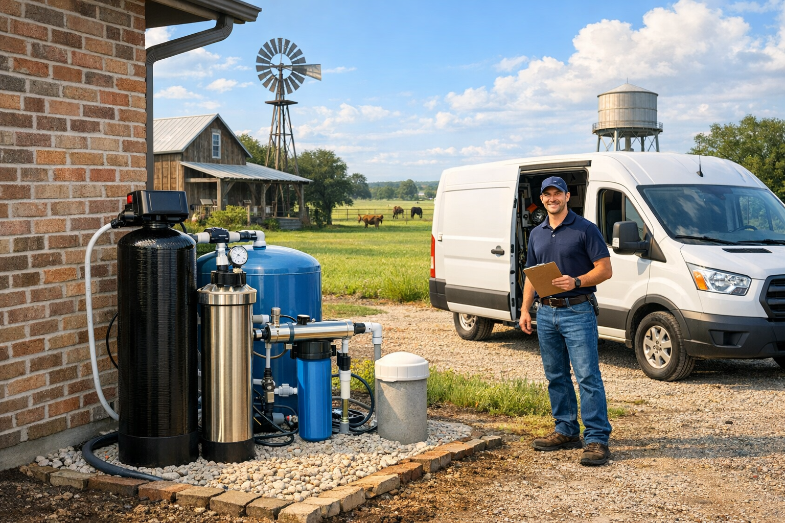Tom Bean, Texas Well Water Filtration System Specialists