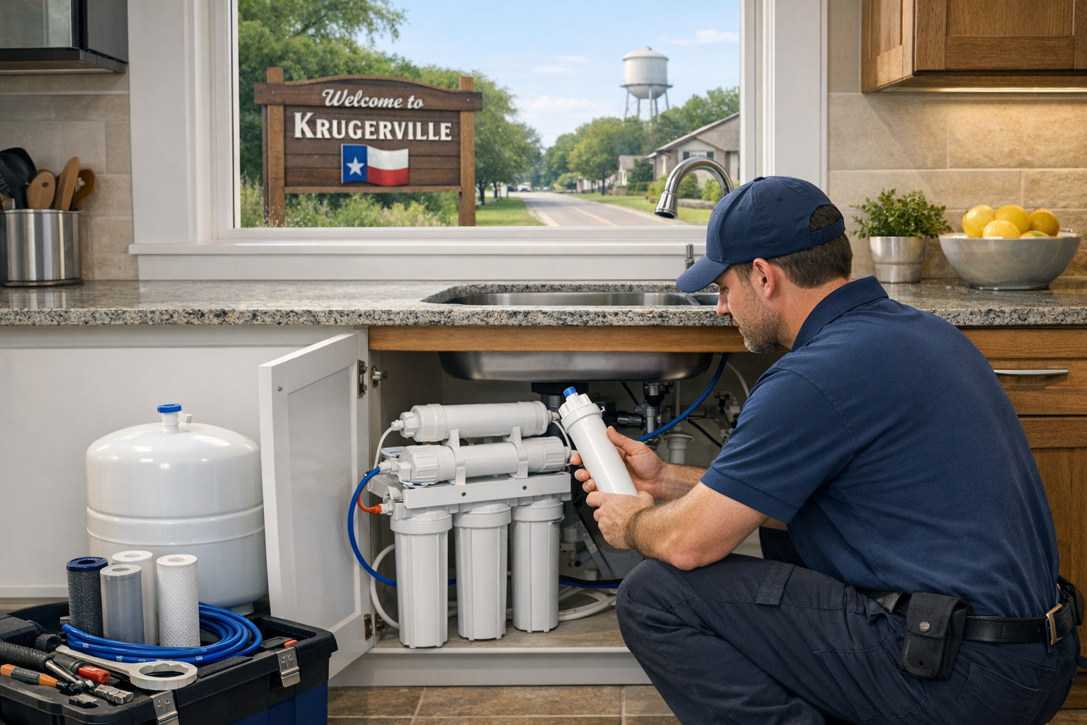 Top-Rated Reverse Osmosis System Company in Krugerville, Texas