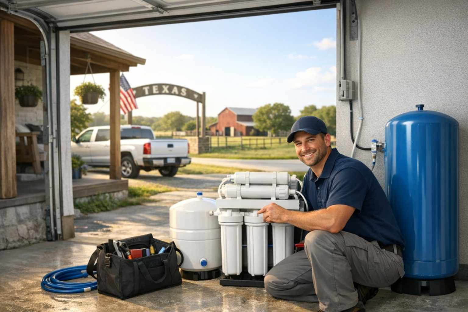 Trusted Reverse Osmosis System Services in Combine, Texas