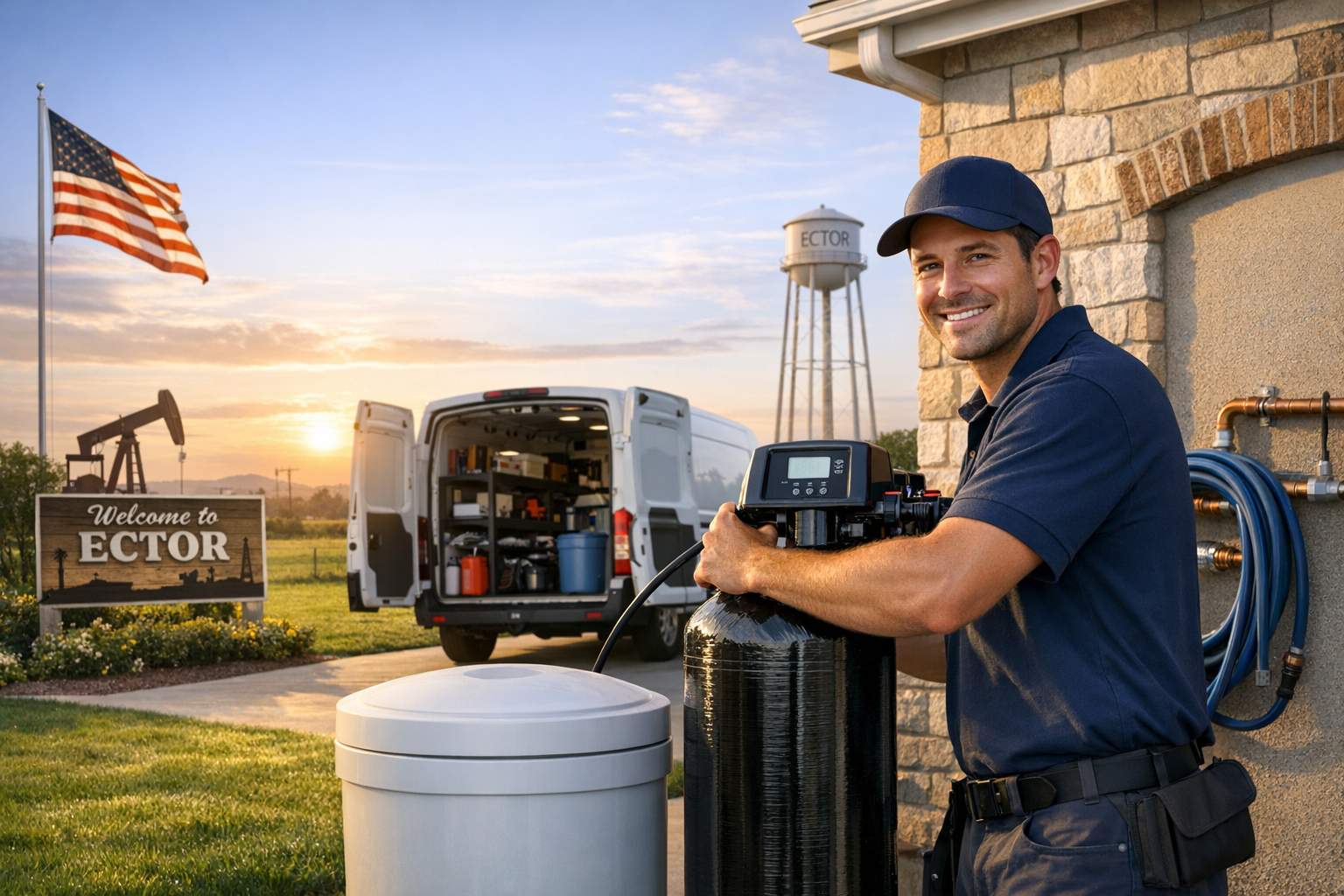 Trusted Water Softener Services in Ector, Texas