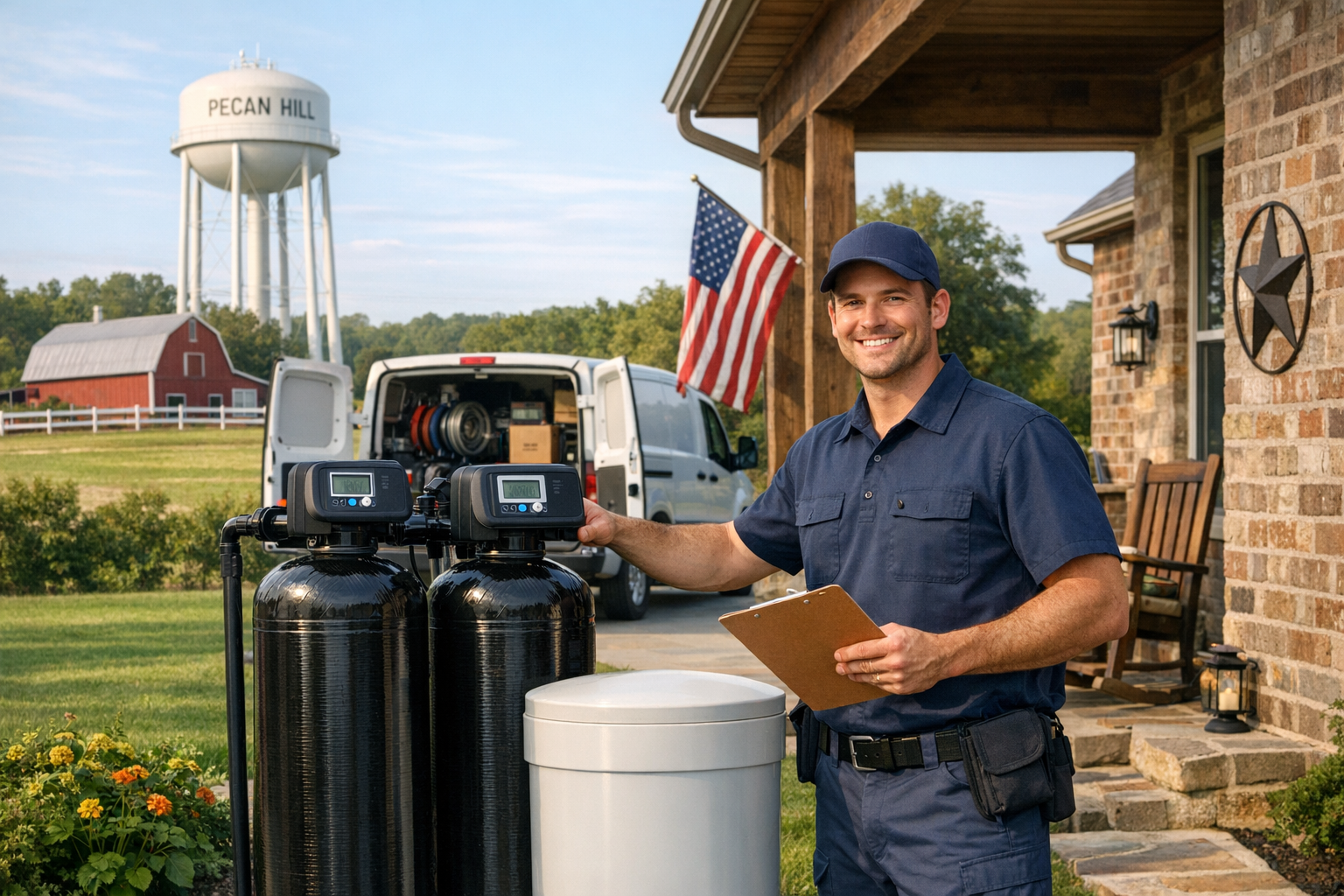 Trusted Water Softener Services in Pecan Hill, Texas