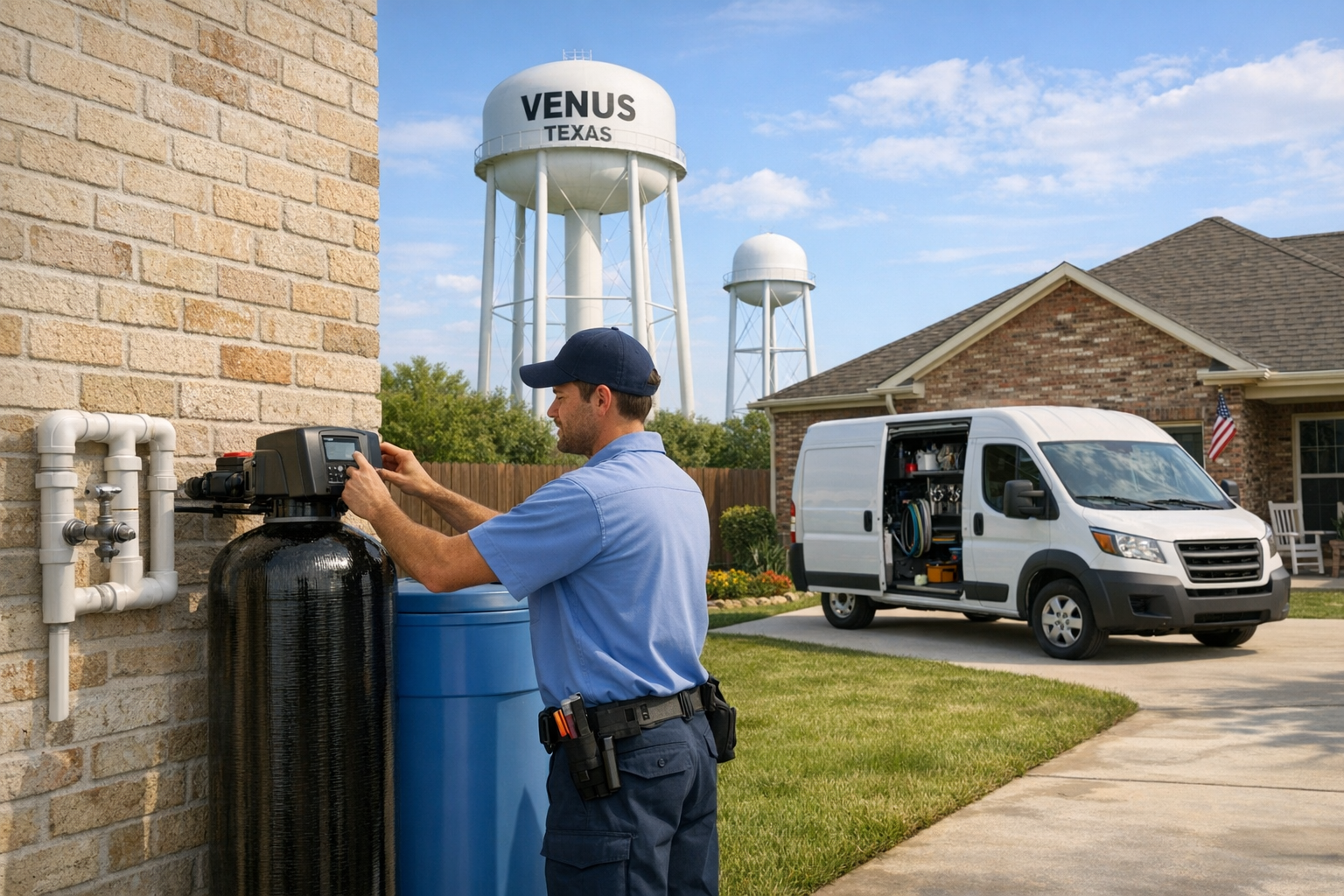 Trusted Water Softener Services in Venus, Texas