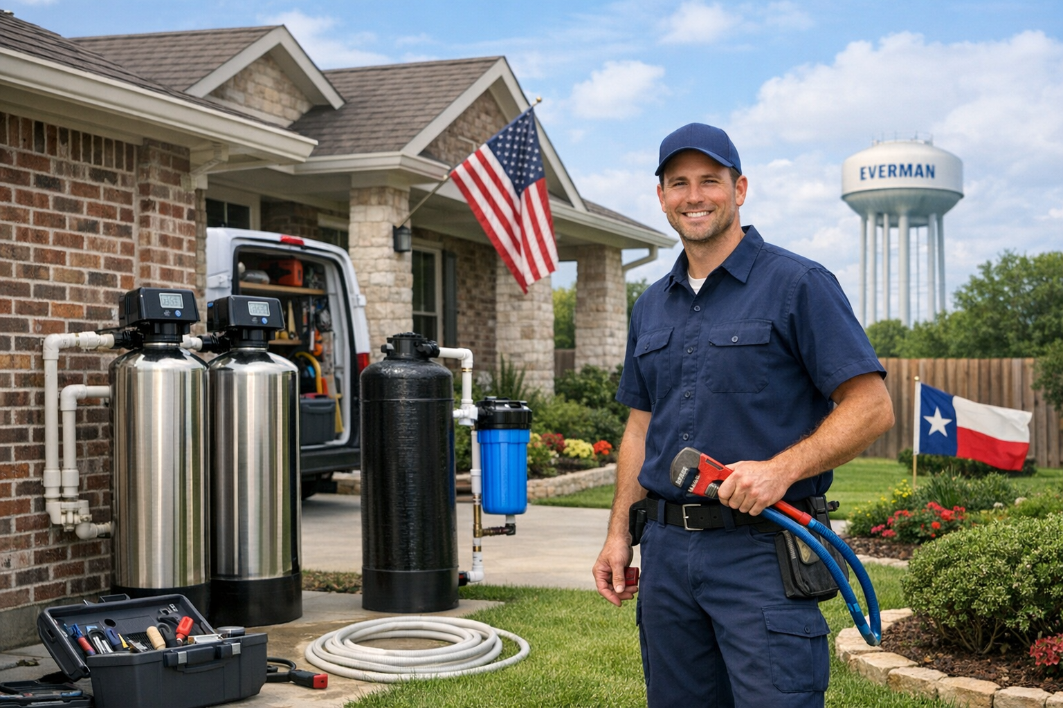 Trusted Whole Home Water Filter Services in Everman, Texas