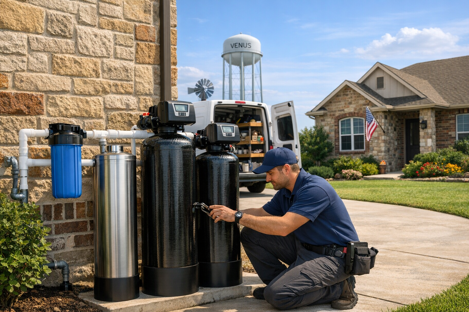 Venus, Texas Whole Home Water Filter Specialists