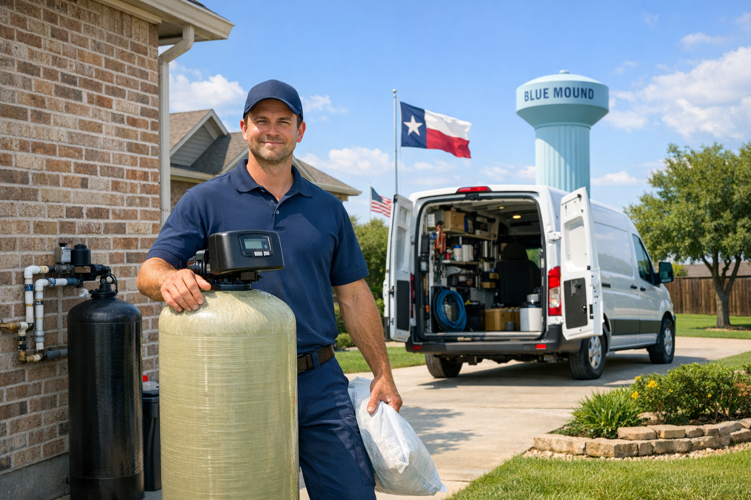 Water Softener Experts Serving Blue Mound, Texas