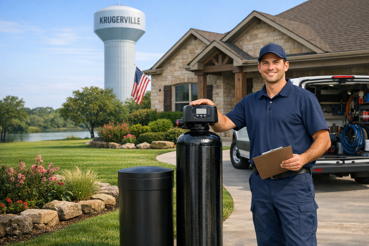 Water Softener Experts Serving Krugerville, Texas
