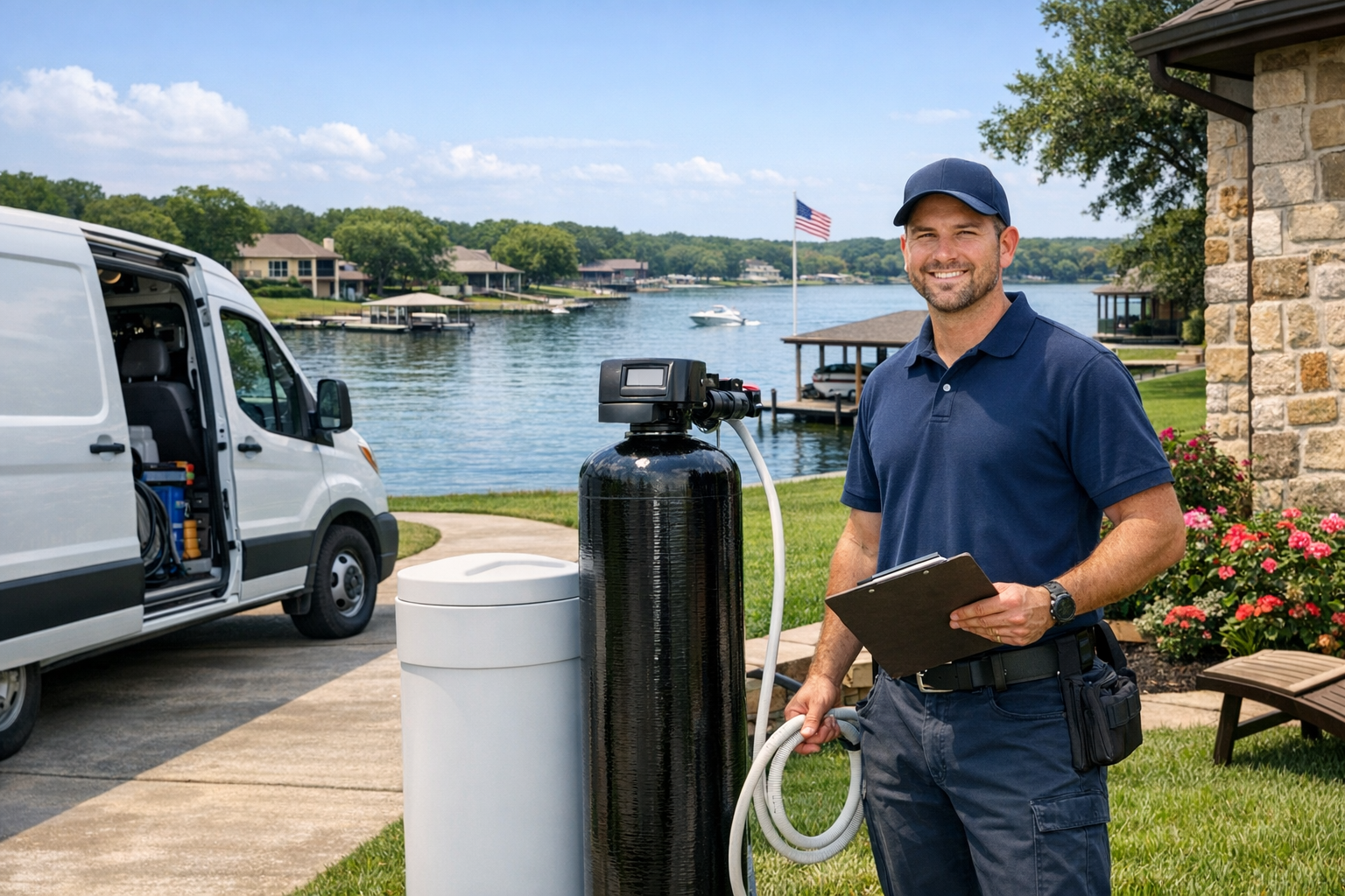 Water Softener Services Near Lake Kiowa, Texas
