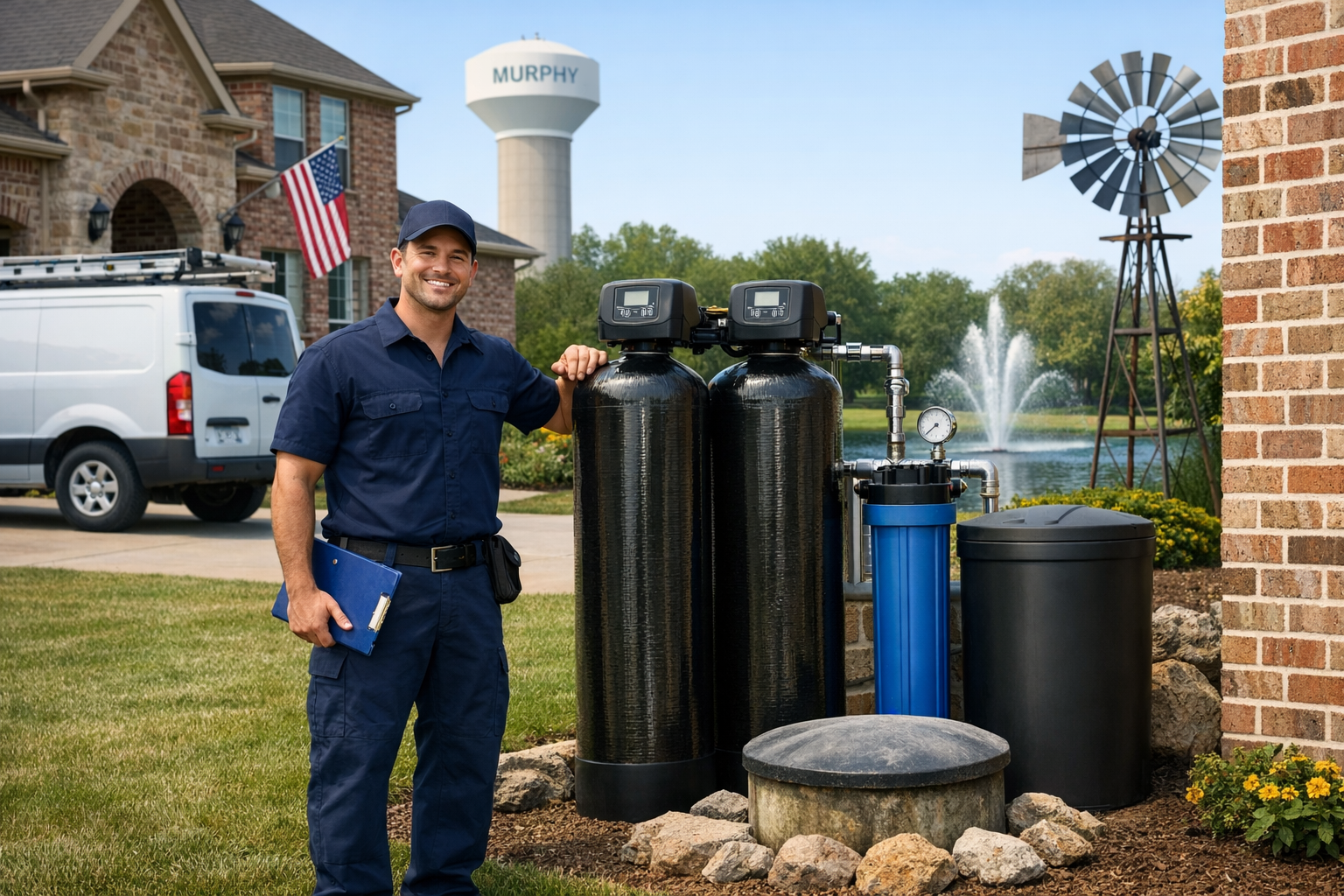 Well Water Filtration System Company Serving Murphy, Texas