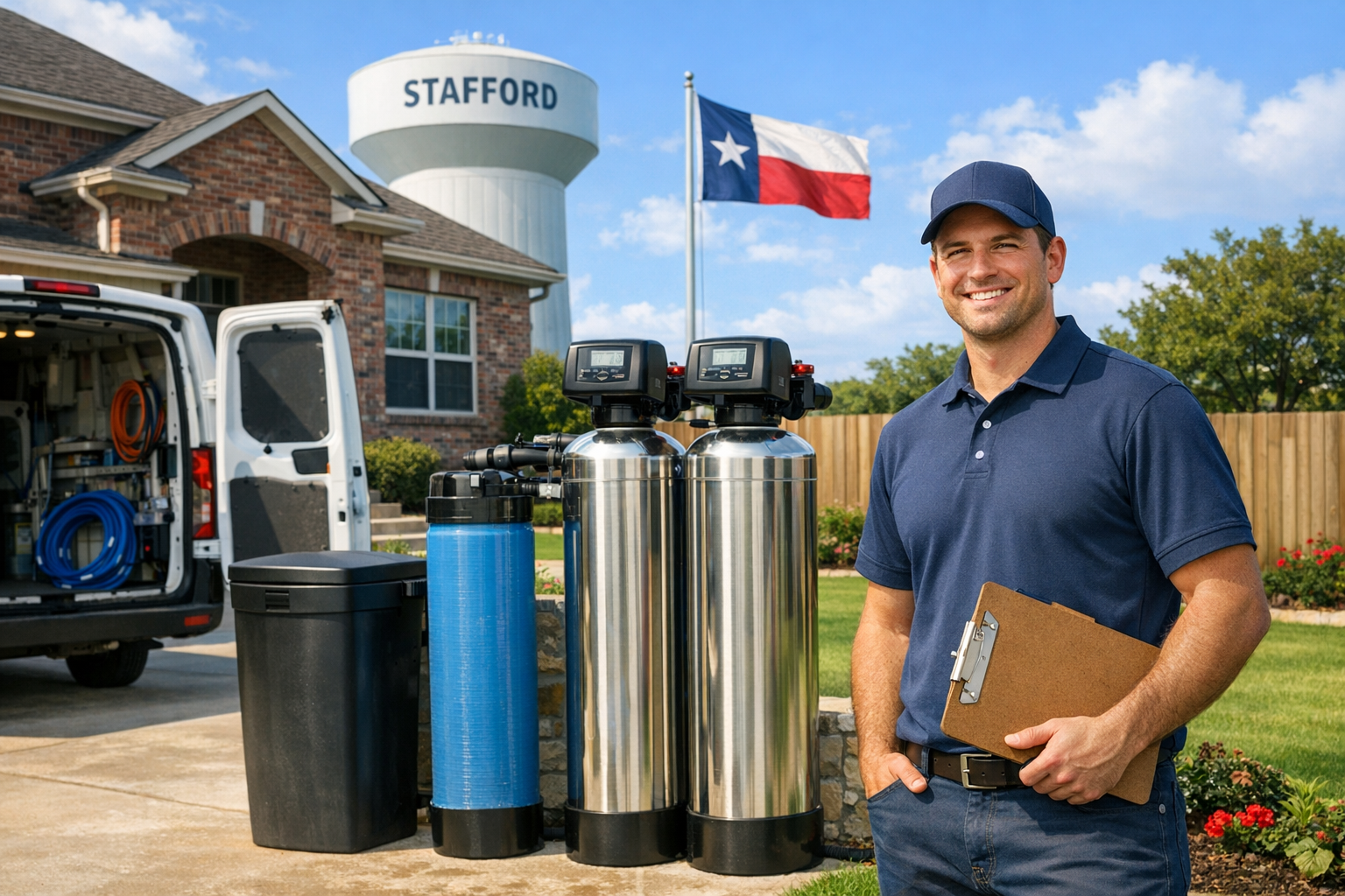Well Water Filtration System Company Serving Stafford, Texas