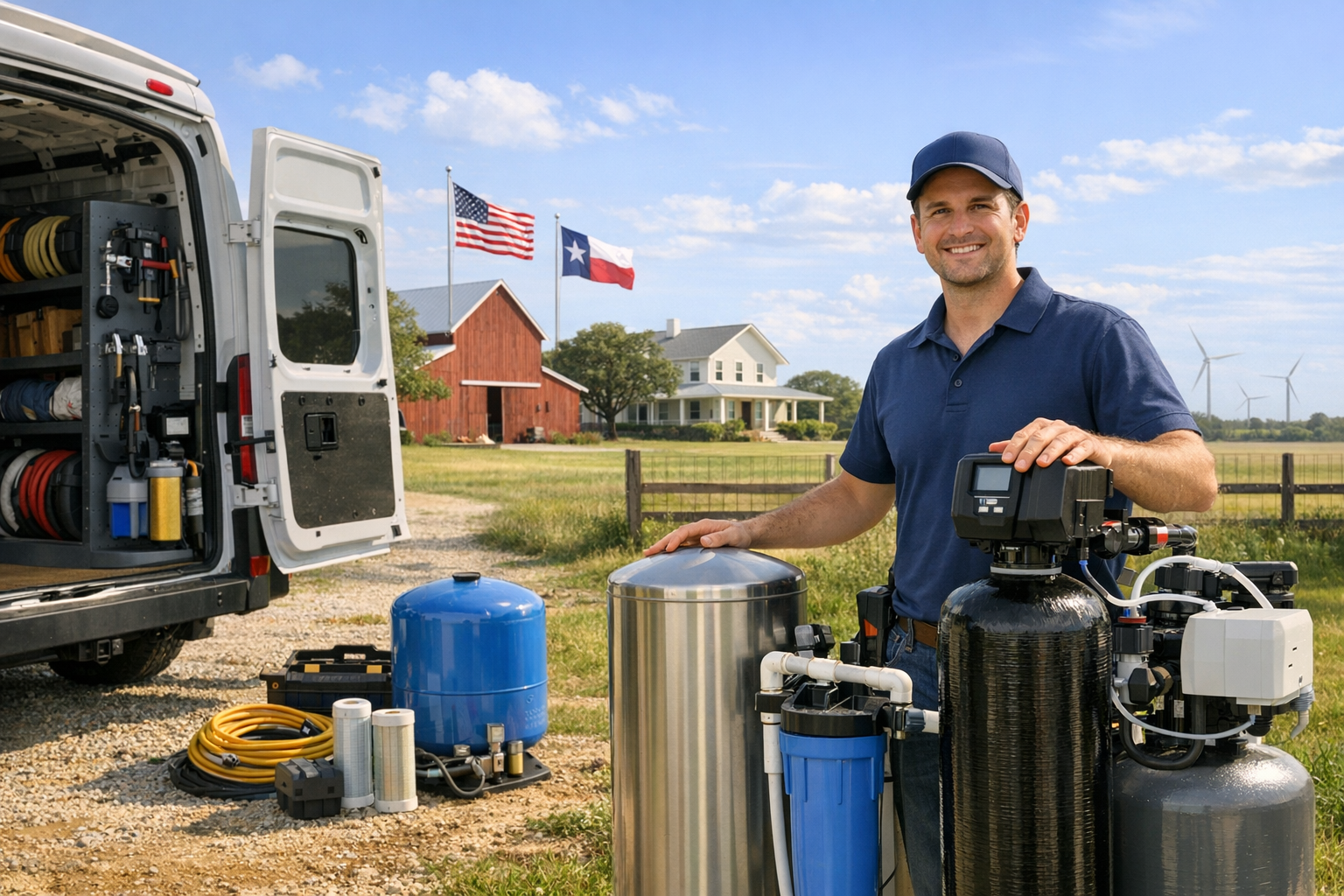 Well Water Filtration System Experts Serving DISH, Texas