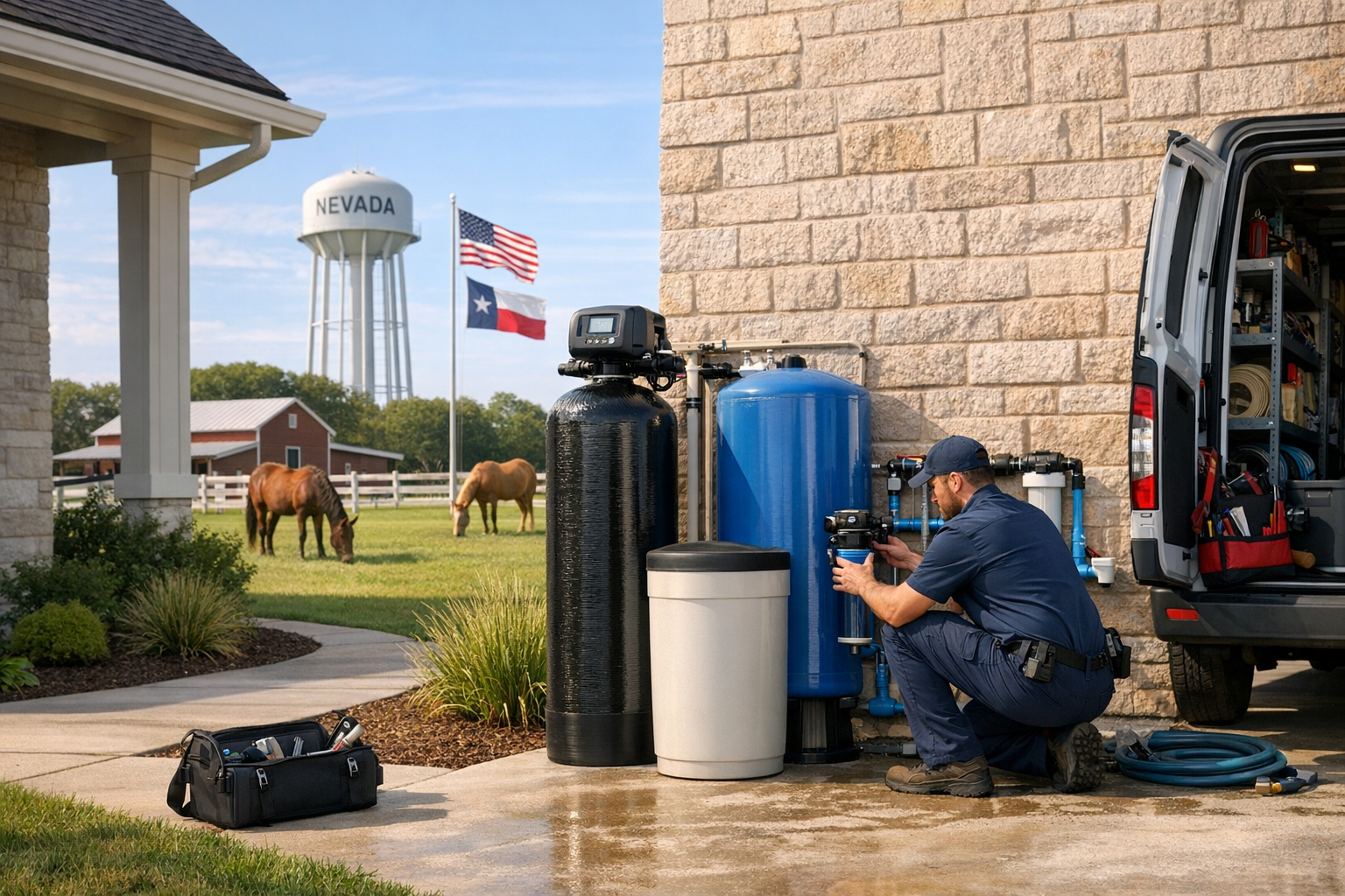 Well Water Filtration System Experts Serving Nevada, Texas