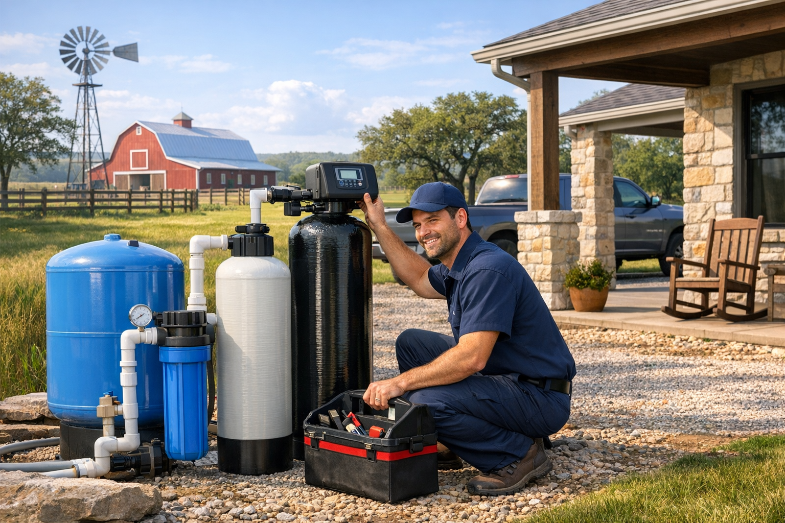 Well Water Filtration System Experts Serving Oak Grove, Texas