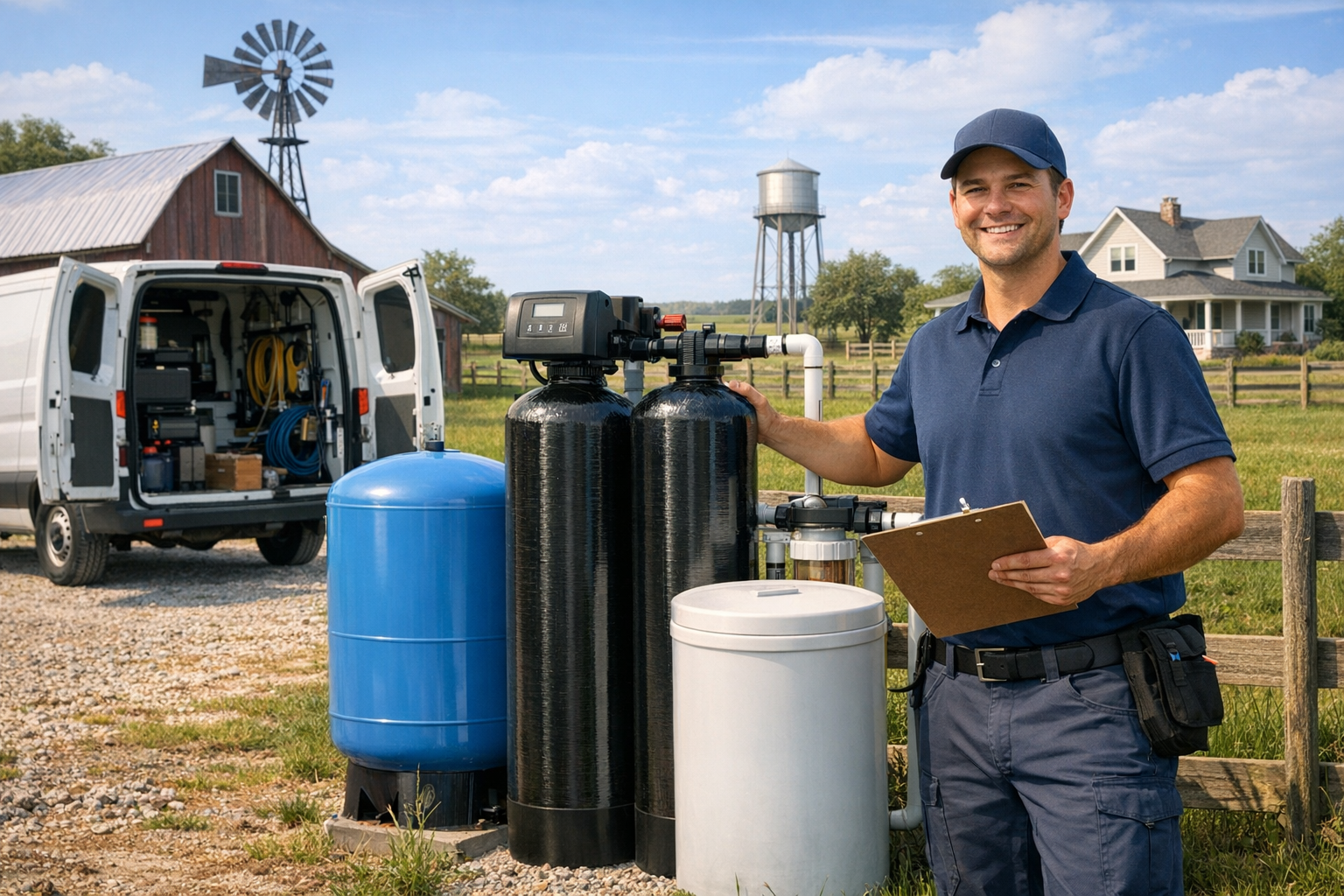 Well Water Filtration System Experts Serving Royse City, Texas