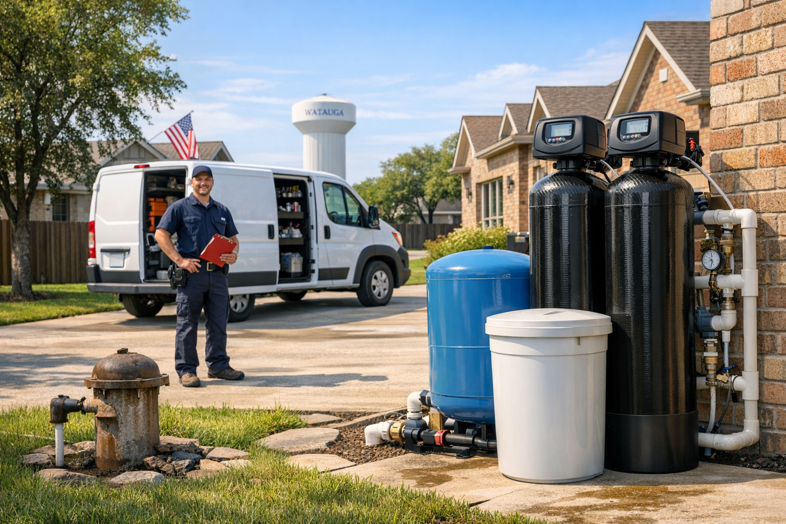 Well Water Filtration System Experts Serving Watauga, Texas