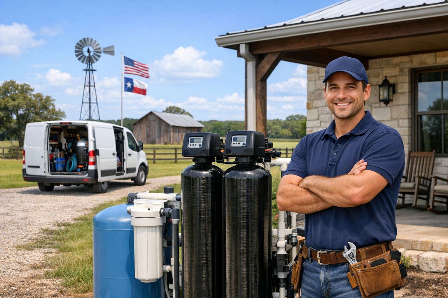Well Water Filtration System Restoration Services in New Waverly, Texas