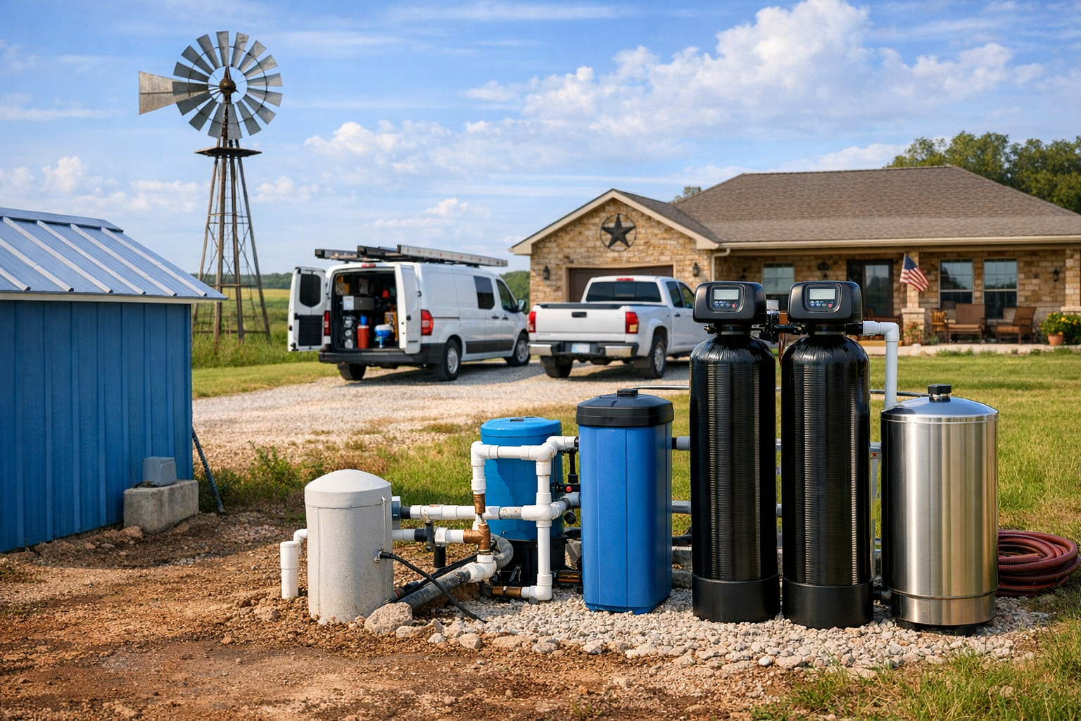 Well Water Filtration System Services in Boyd, Texas