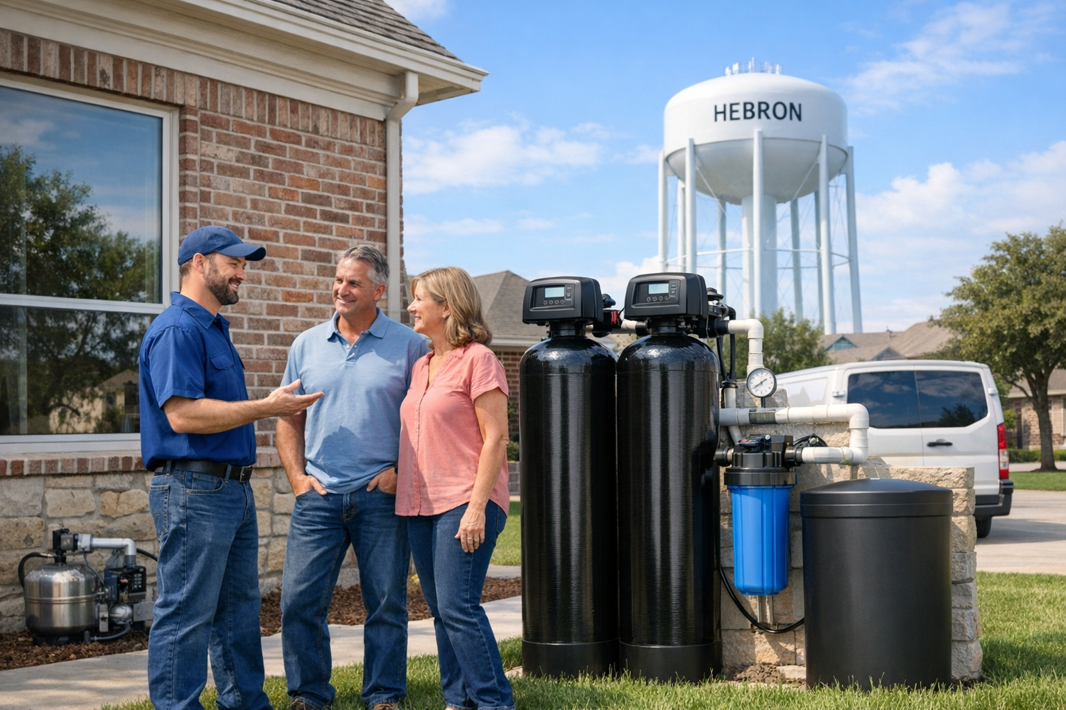Well Water Filtration System Services in Hebron, Texas