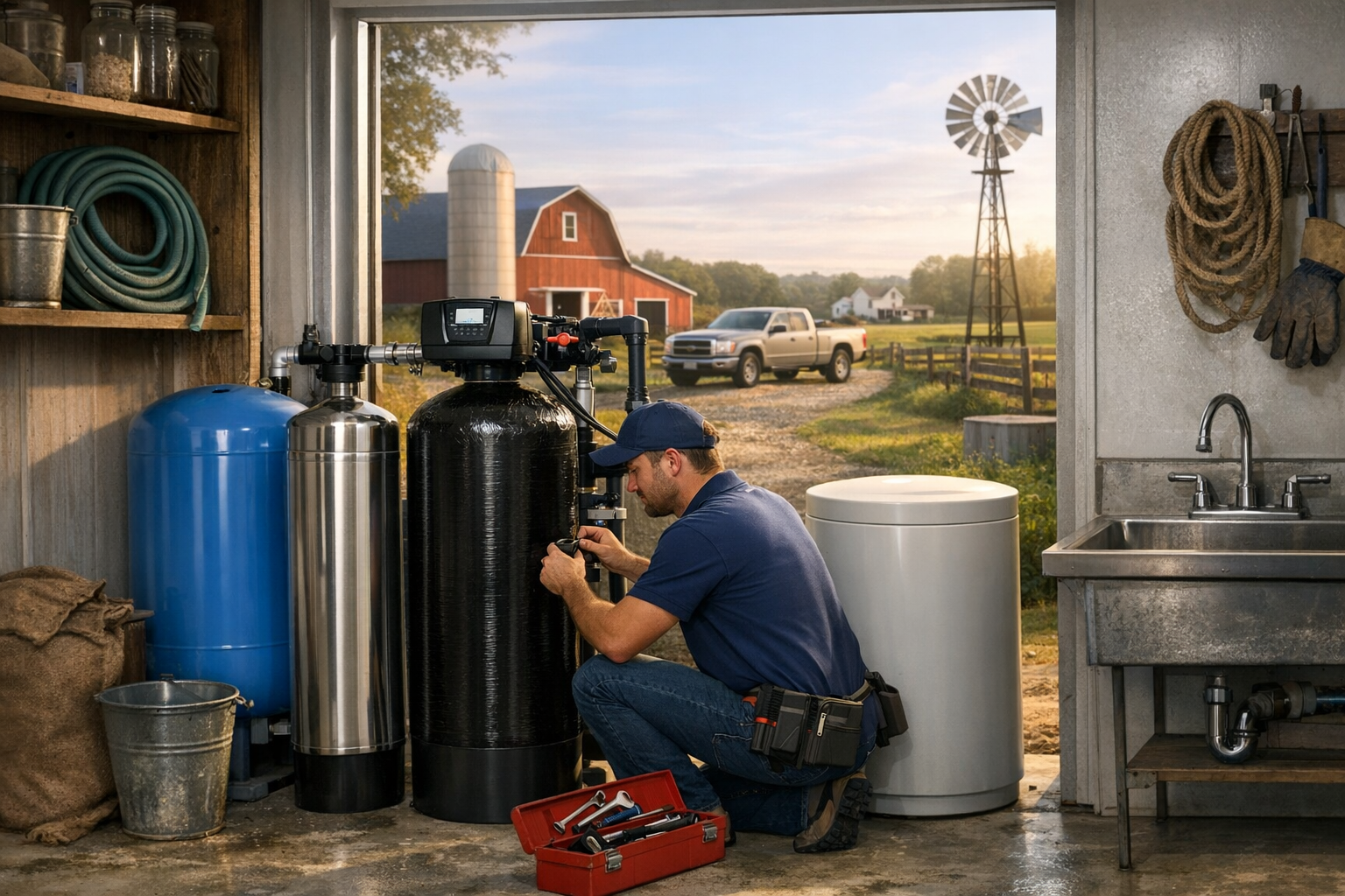 Well Water Filtration System Services in Trenton, Texas