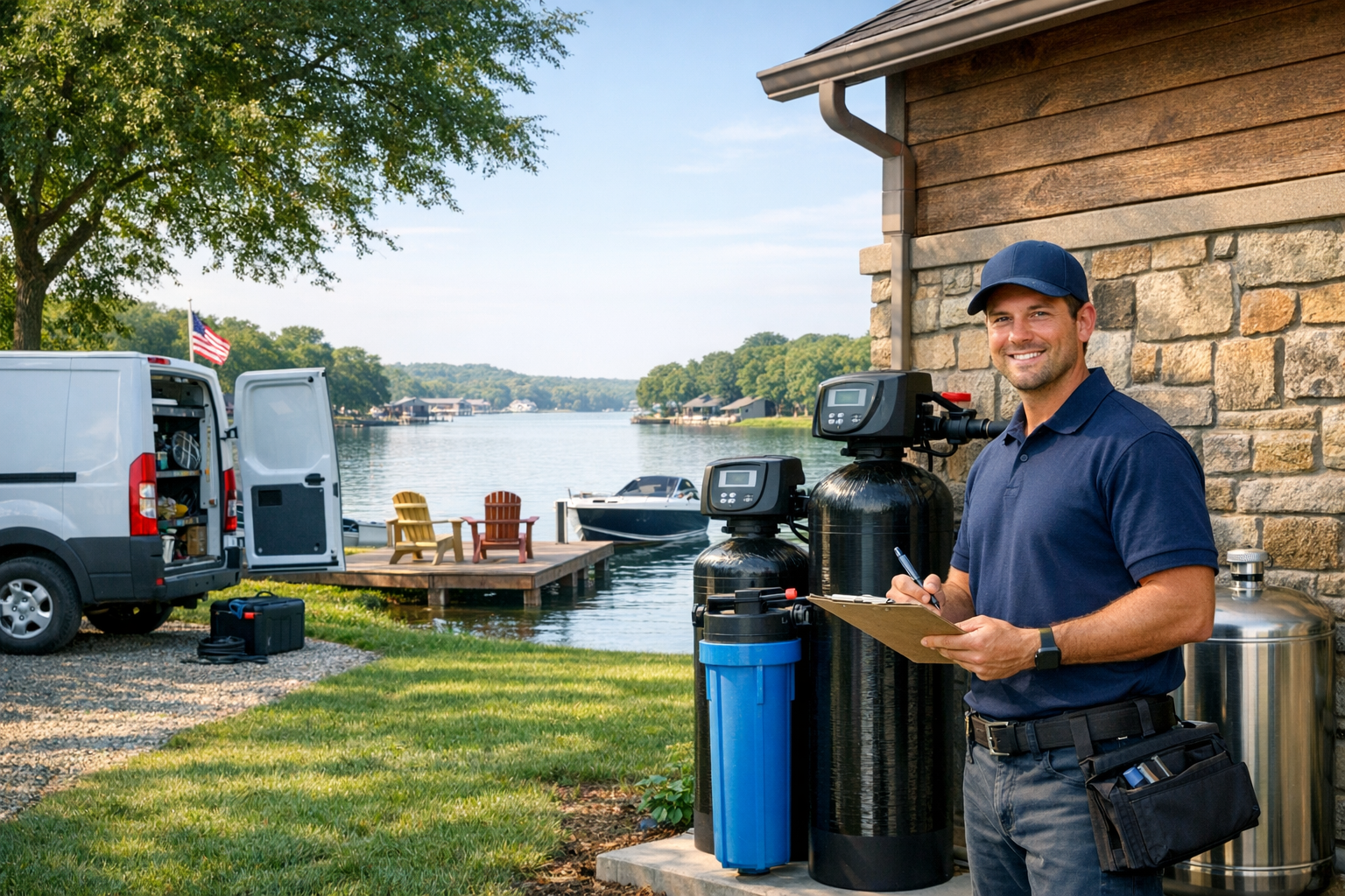 Well Water Filtration System Services Near Lakeside, Texas