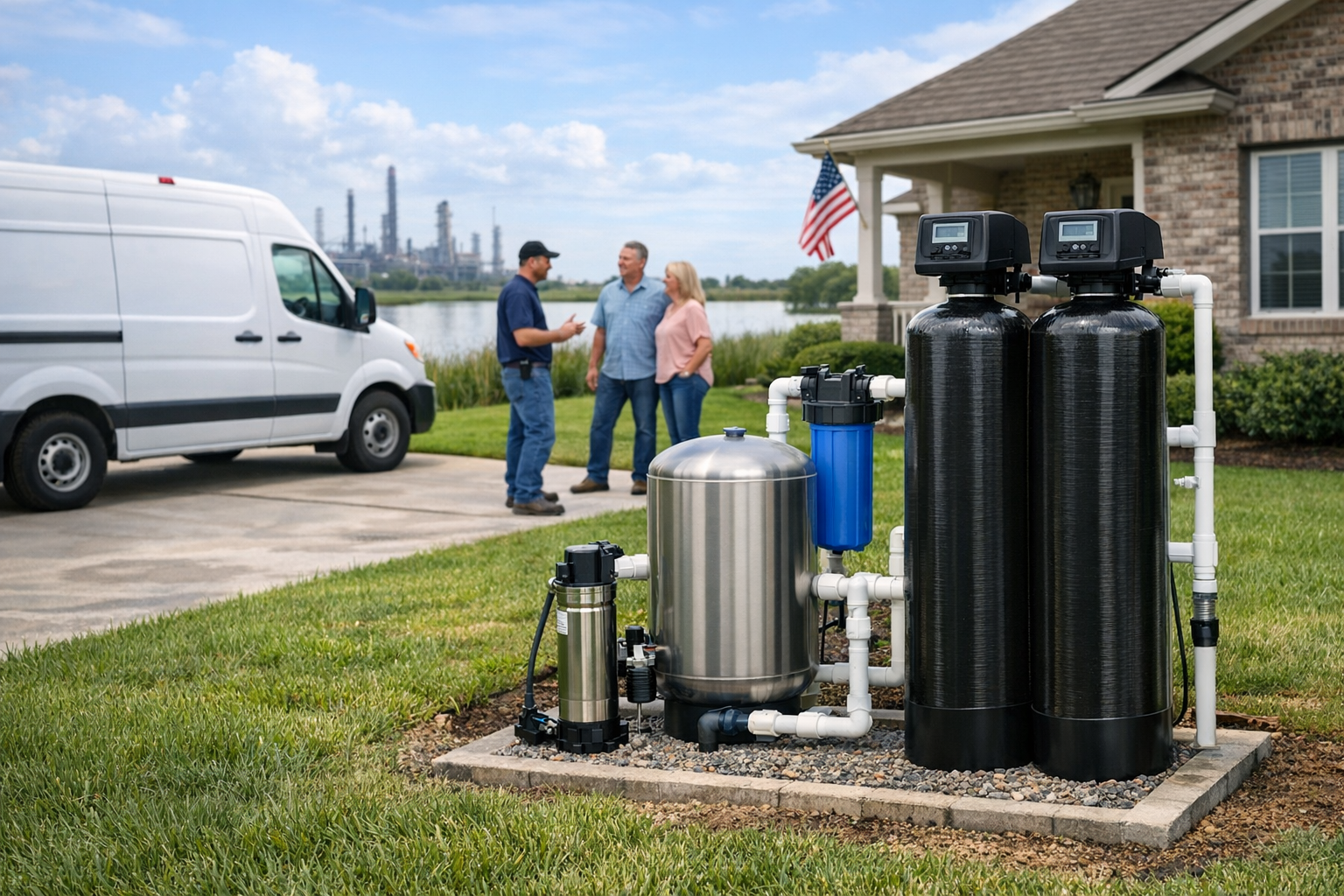 Well Water Filtration System Services Near Nederland, Texas