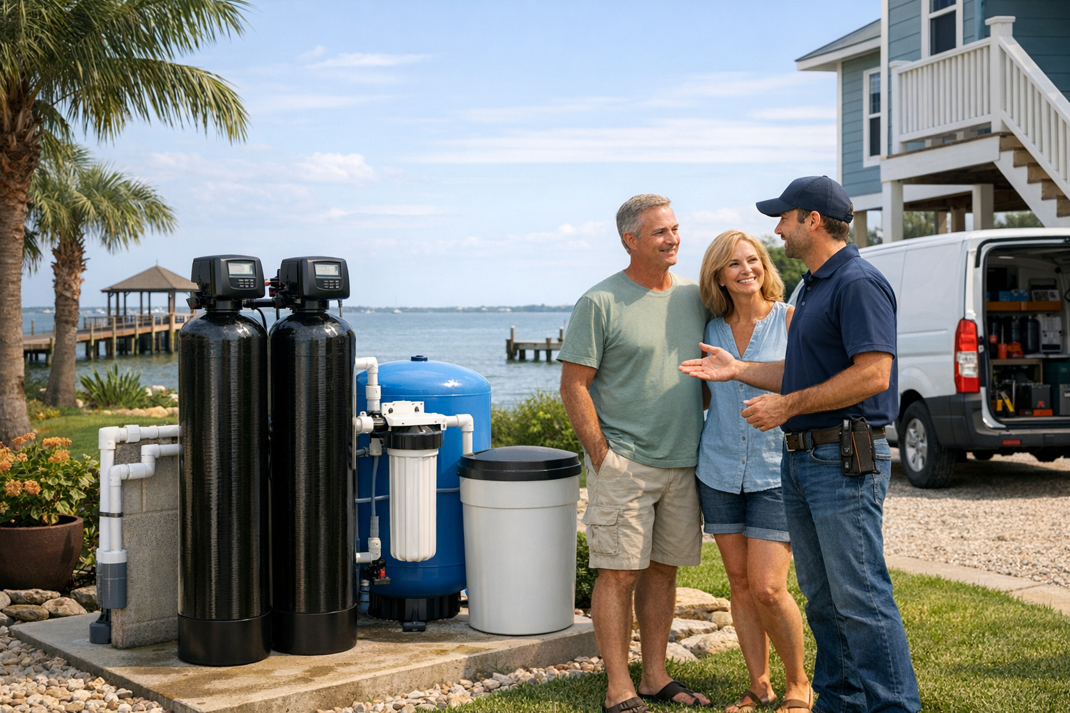 Well Water Filtration System Services Near San Leon, Texas