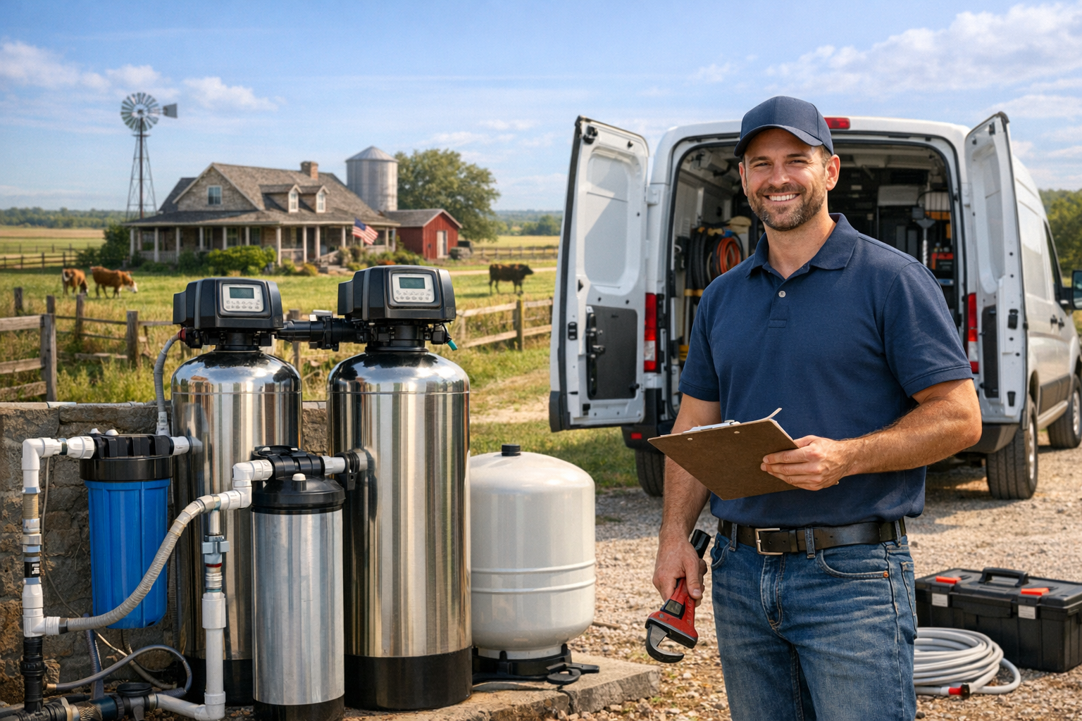 Well Water Filtration System Solutions in Heartland, Texas