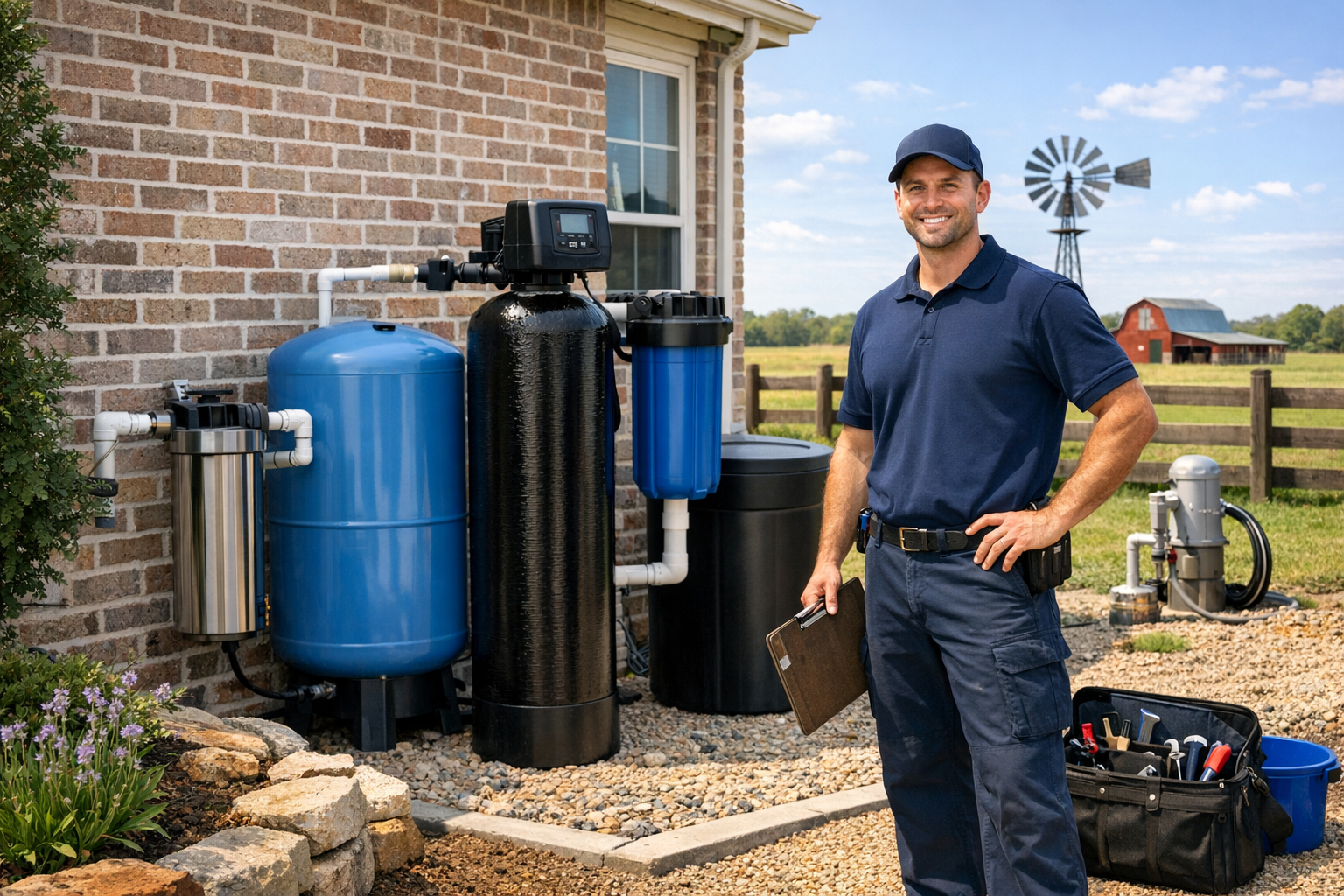 Well Water Filtration System Solutions in Palmer, Texas