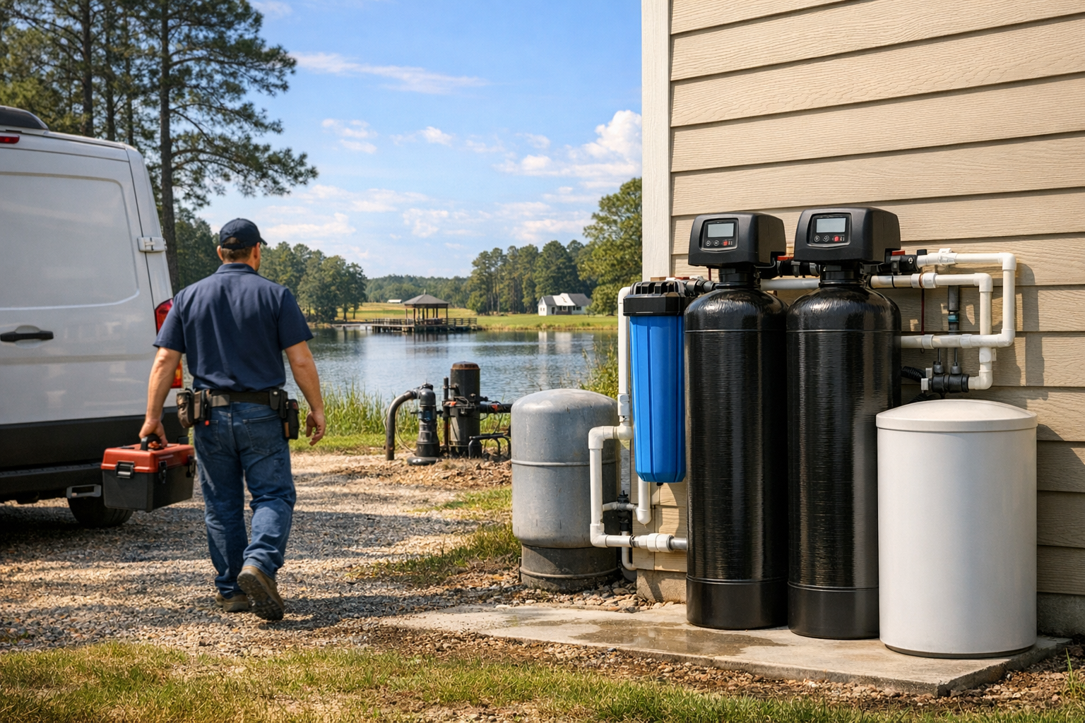 Well Water Filtration System Solutions in West Livingston, Texas