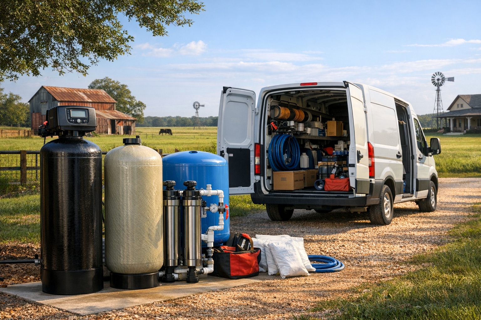 Well Water Filtration System Specialists in Madisonville, Texas