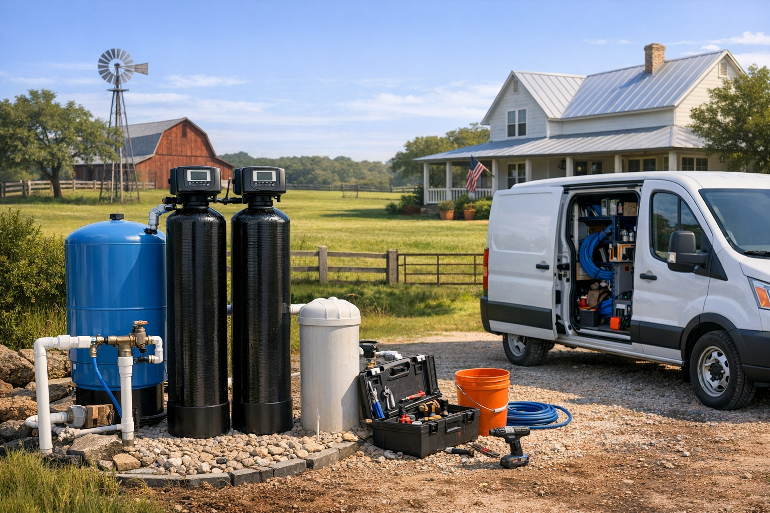 Well Water Filtration System Specialists in Pleasant Hill, Texas