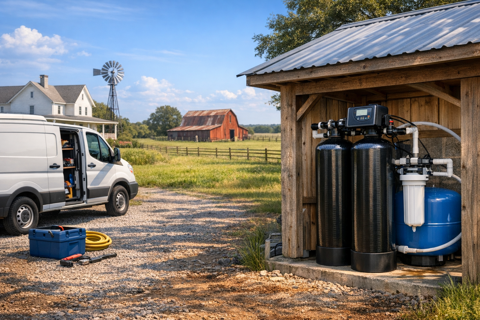 Well Water Filtration System Specialists in Whitewright, Texas