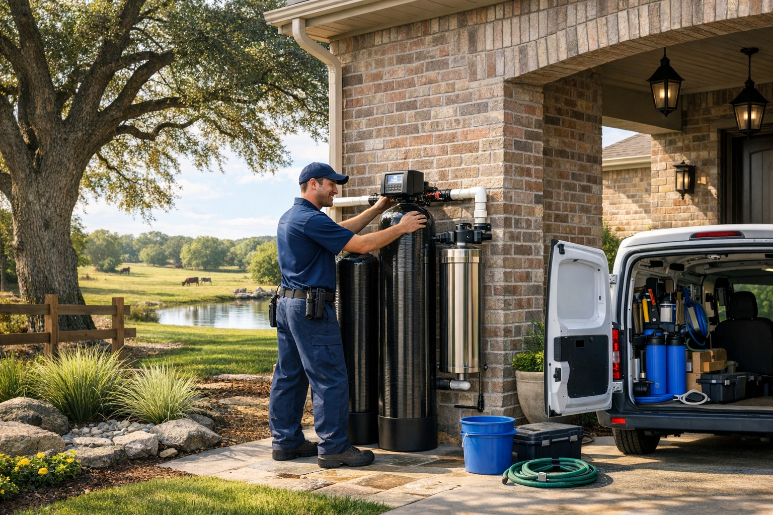 Whole Home Water Filter Company Serving Pecan Acres, Texas