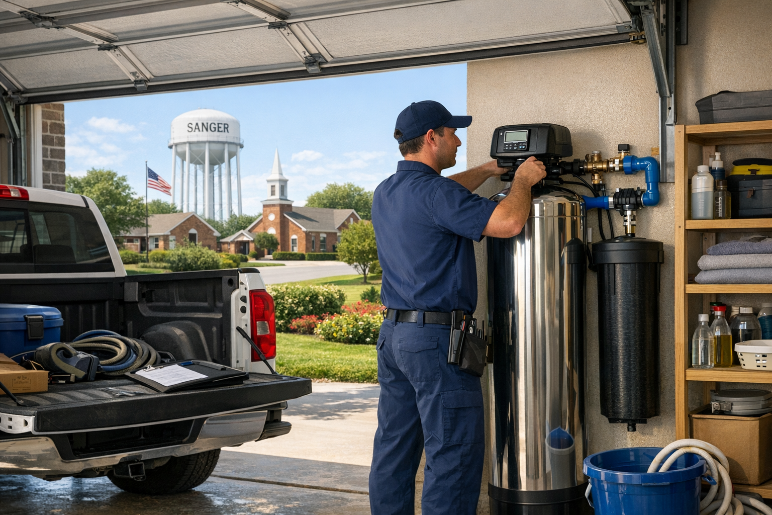 Whole Home Water Filter Experts Serving Sanger, Texas