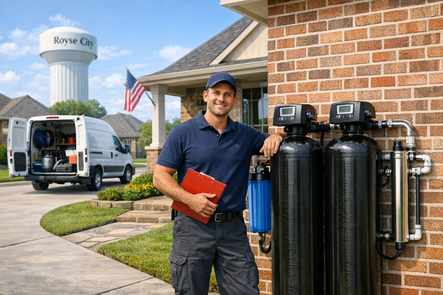 Whole Home Water Filter Services in Royse City, Texas