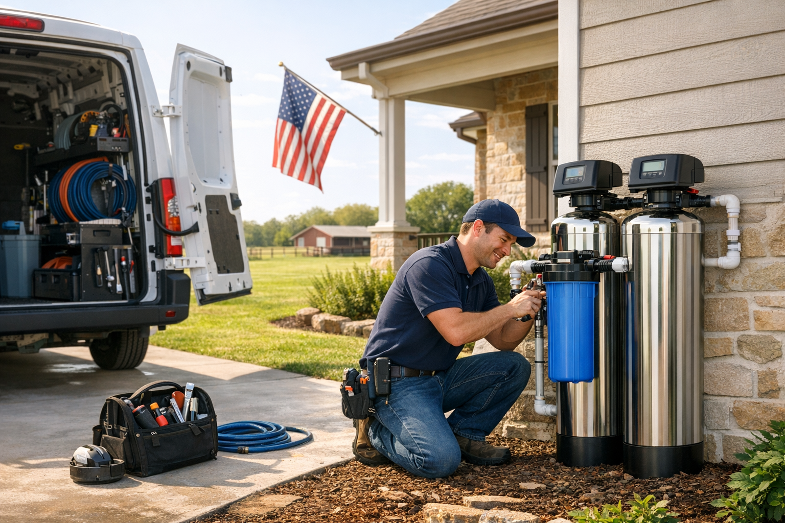 Whole Home Water Filter Services Near Rendon, Texas