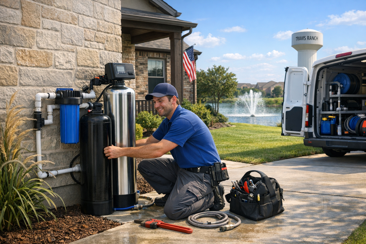 Whole Home Water Filter Services Near Travis Ranch, Texas