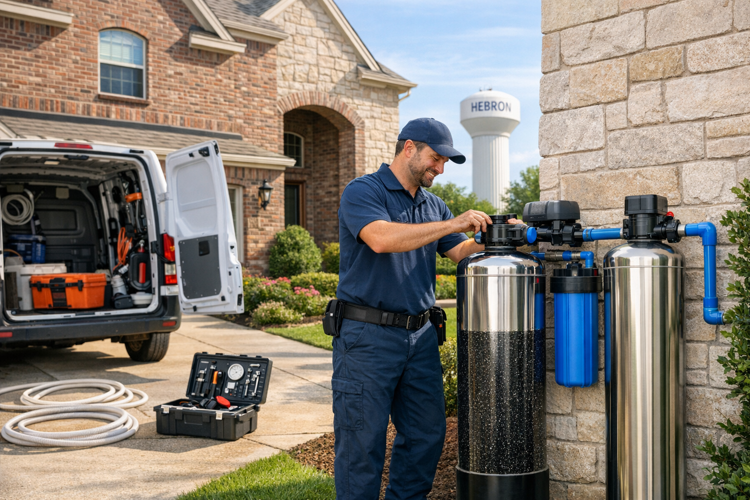 Whole Home Water Filter Specialists in Hebron, Texas